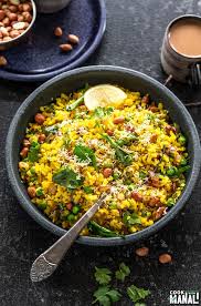 Fried Poha With Onion & Bhujia